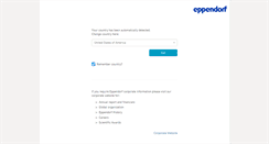 Desktop Screenshot of eppendorf.com
